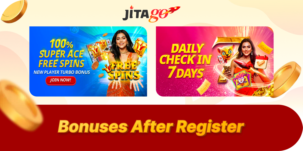 Top bonuses after JitaGo registration