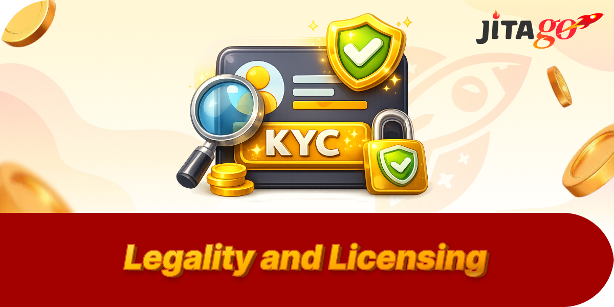 Official licensing and legal status info