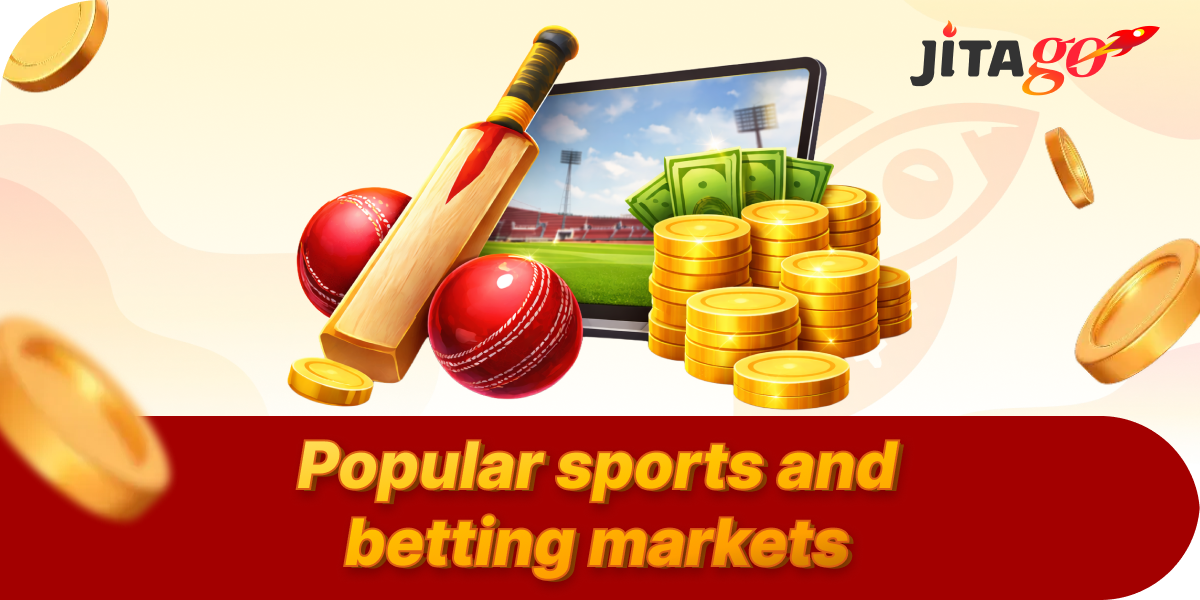 Top sports markets on JitaGo platform