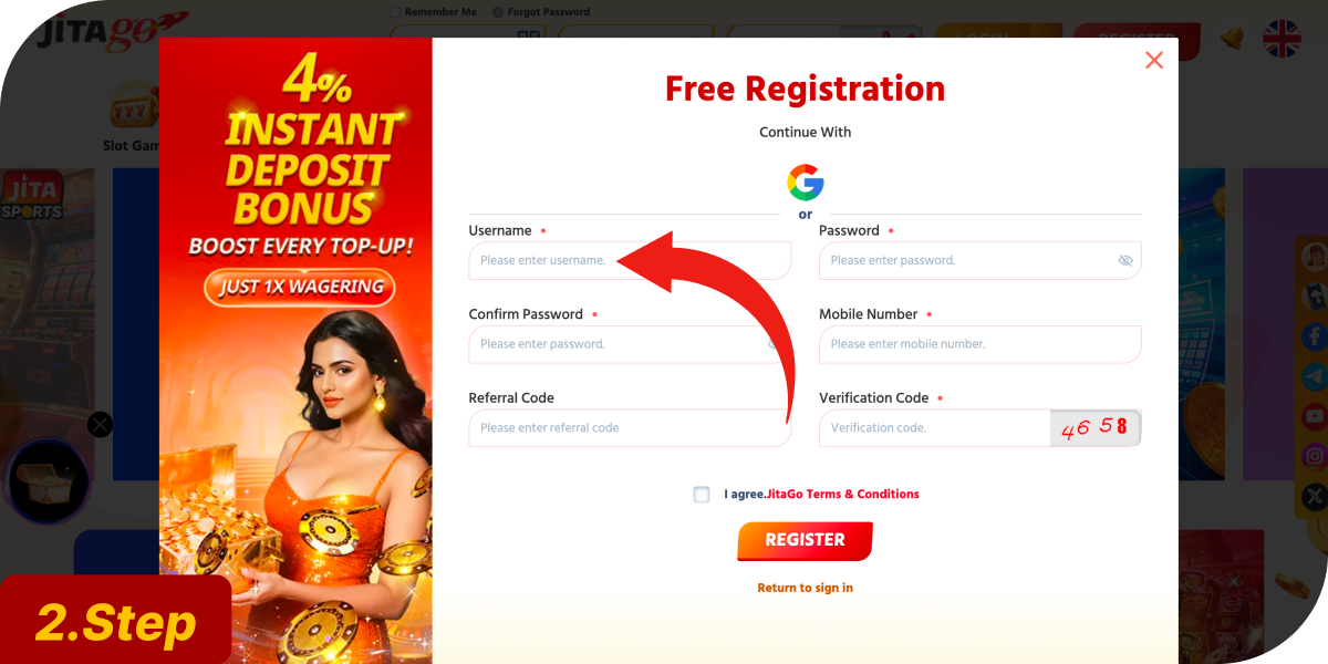Create unique username for your account